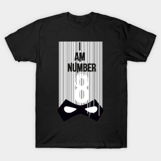 Number 8 the Umbrella Academy T-Shirt